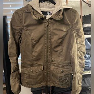 Fox Utility Green Jacket